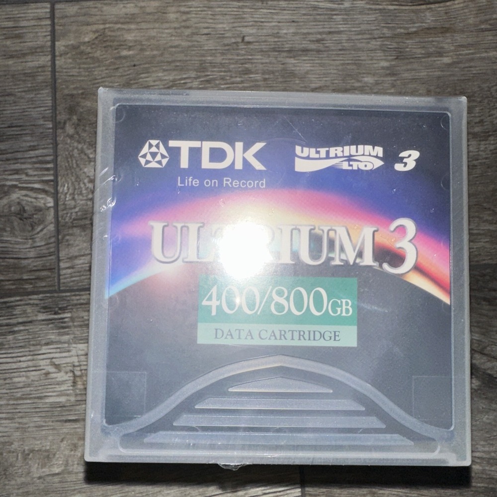 TDK Ultrium LTO 3 400/800GB Data Cartridge 5 Pack